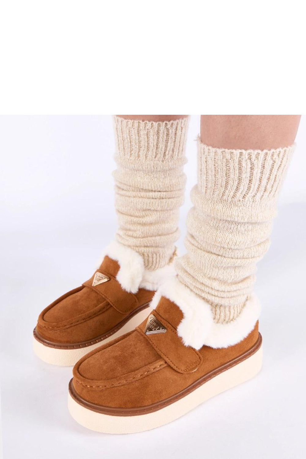 Moccasins femme Solea — brun