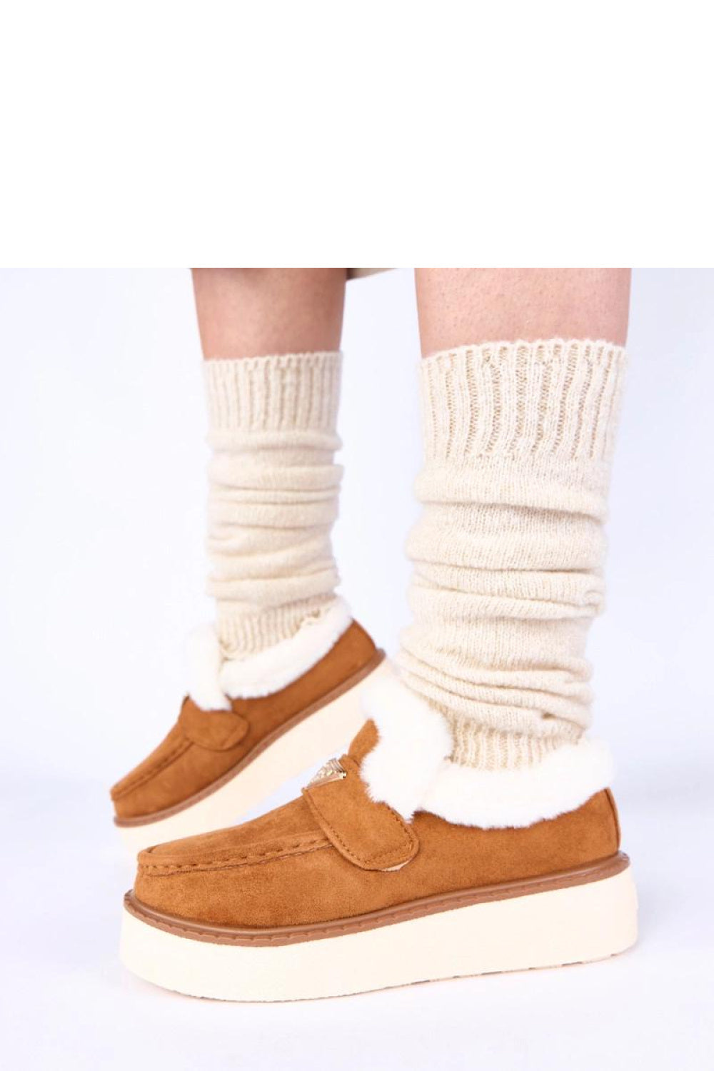 Moccasins femme Solea — brun