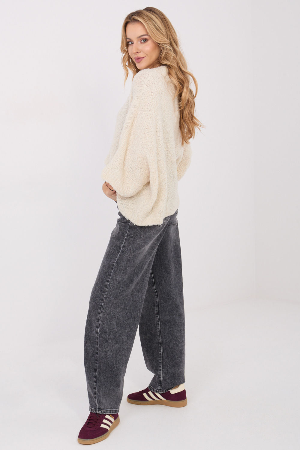 Pull femme Factory Price Chandail Chandail — beige