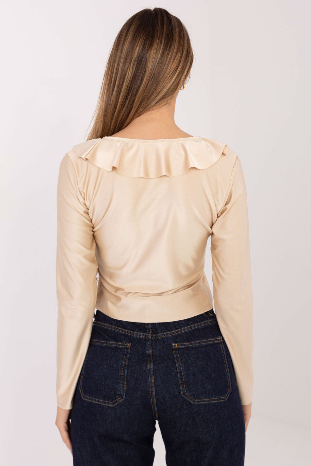 Blouse femme Italy Moda Chemisier Chemisier — beige