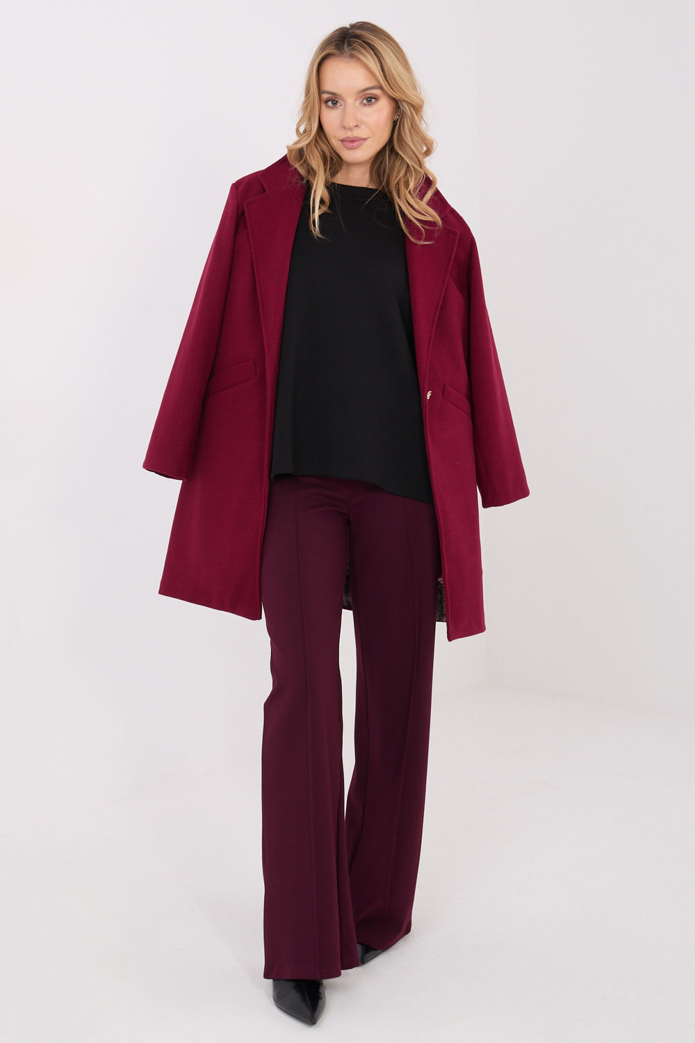 Manteau femme Italy Moda — rouge