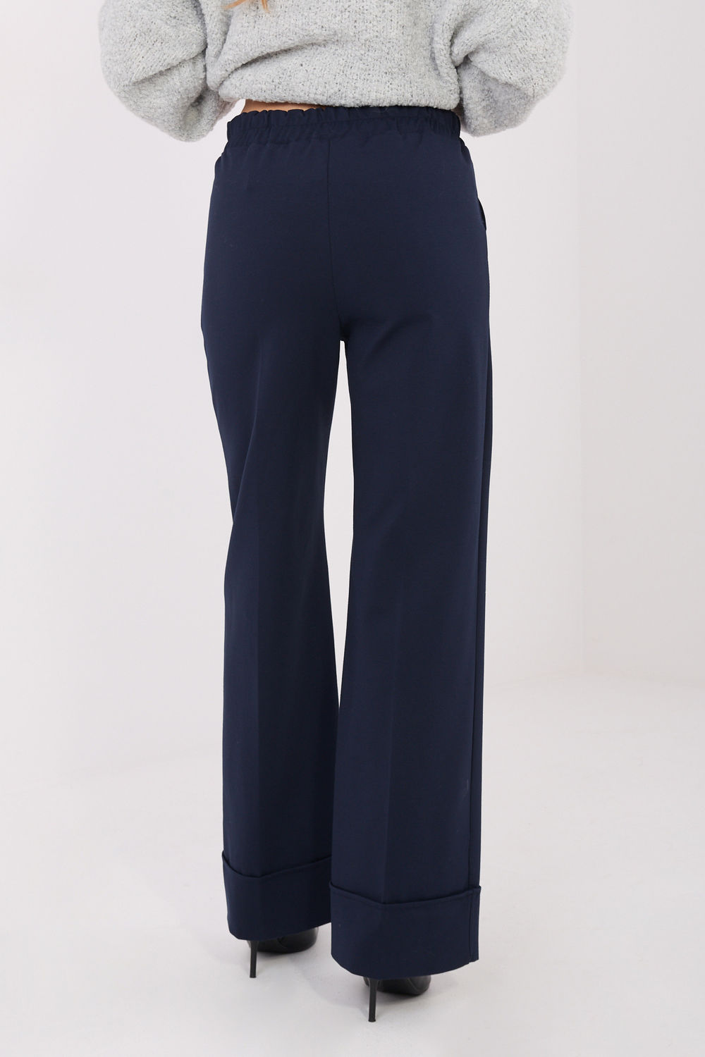 Chaussures à talons femme Rue Paris Pantalon Pantalon — bleu marine