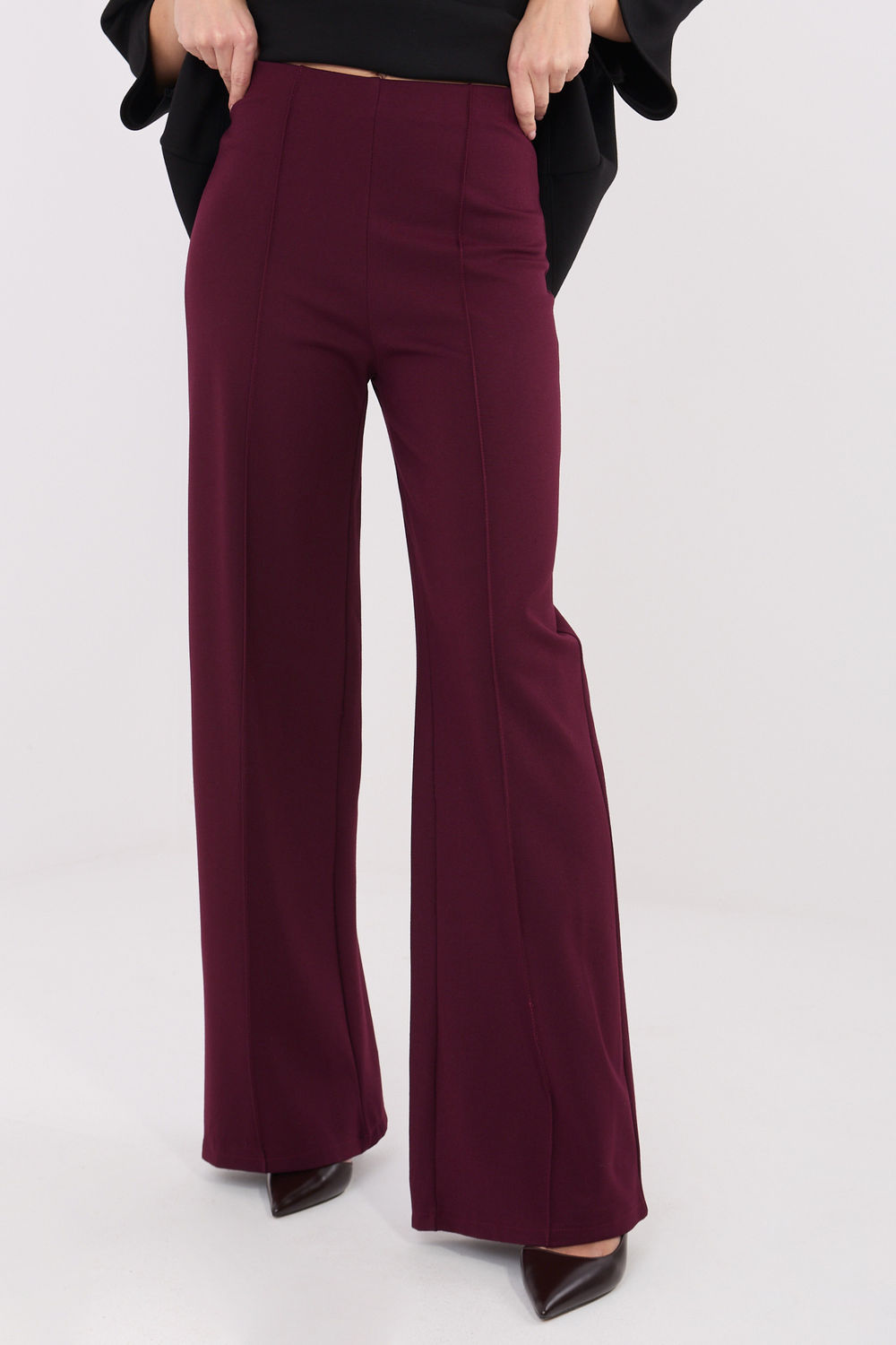 Chaussures à talons femme Rue Paris Pantalon Pantalon — rouge