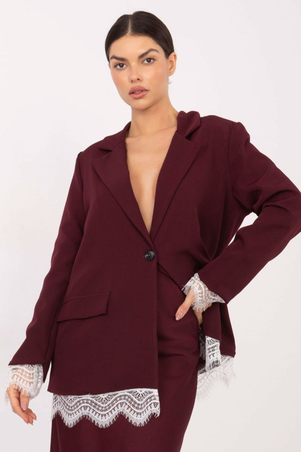 Veste femme Italy Moda — rouge