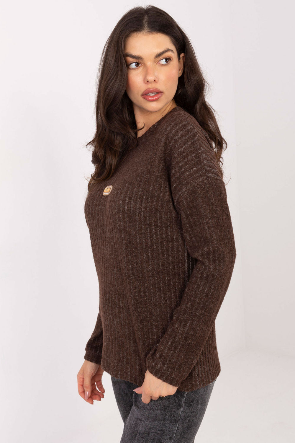 Pull femme Relevance Chandail Chandail — brun
