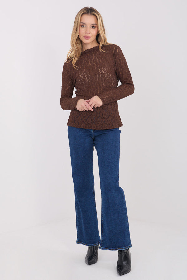 Blouse femme Italy Moda Chemisier Chemisier — brun