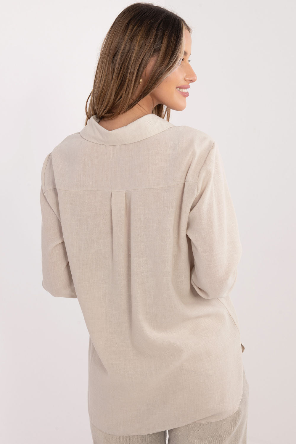 Blouse femme Lakerta — beige
