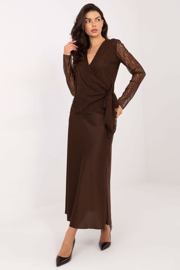Blouse femme Italy Moda Chemisier Chemisier — brun