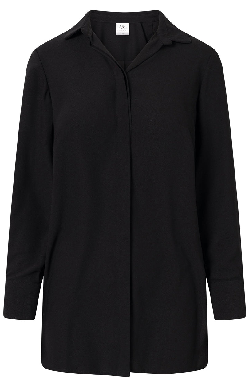 Nuisette femme Momenti Per Me Chemise De Nuit — noir