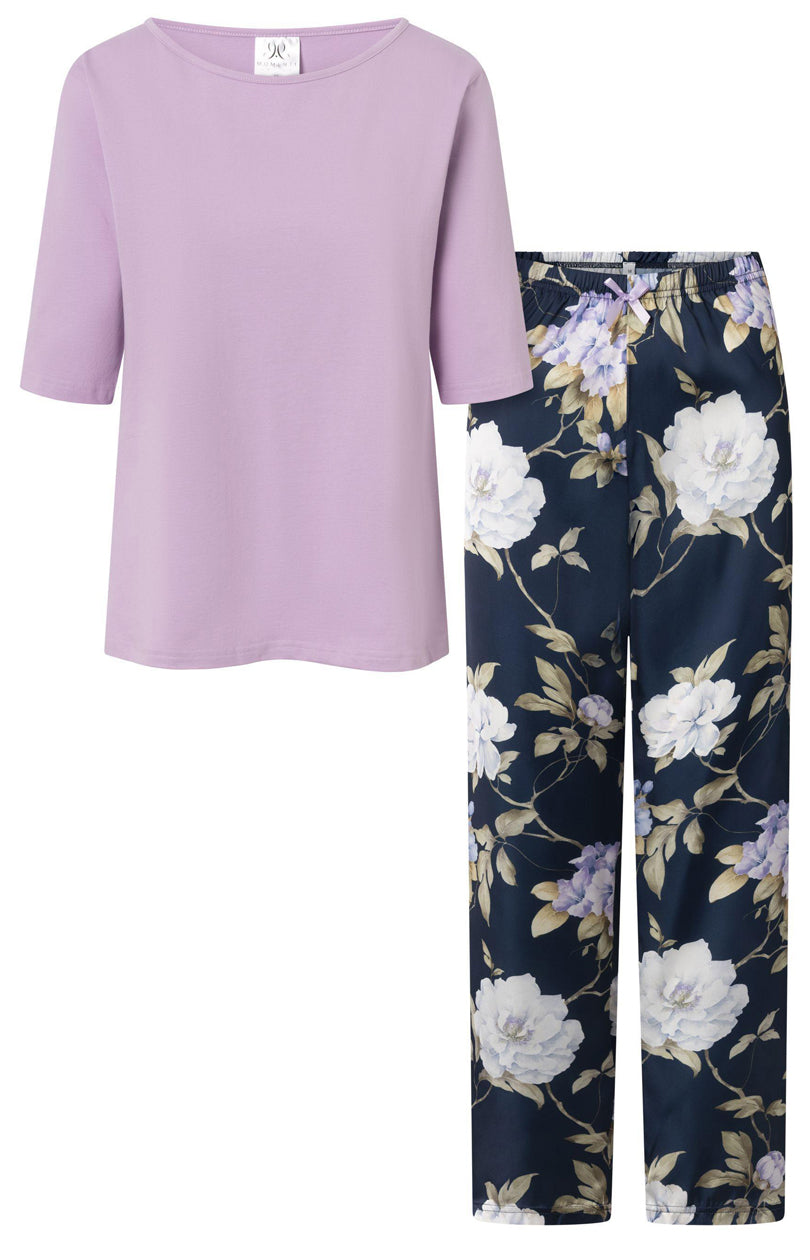 Pyjama femme Momenti Per Me — bleu marine