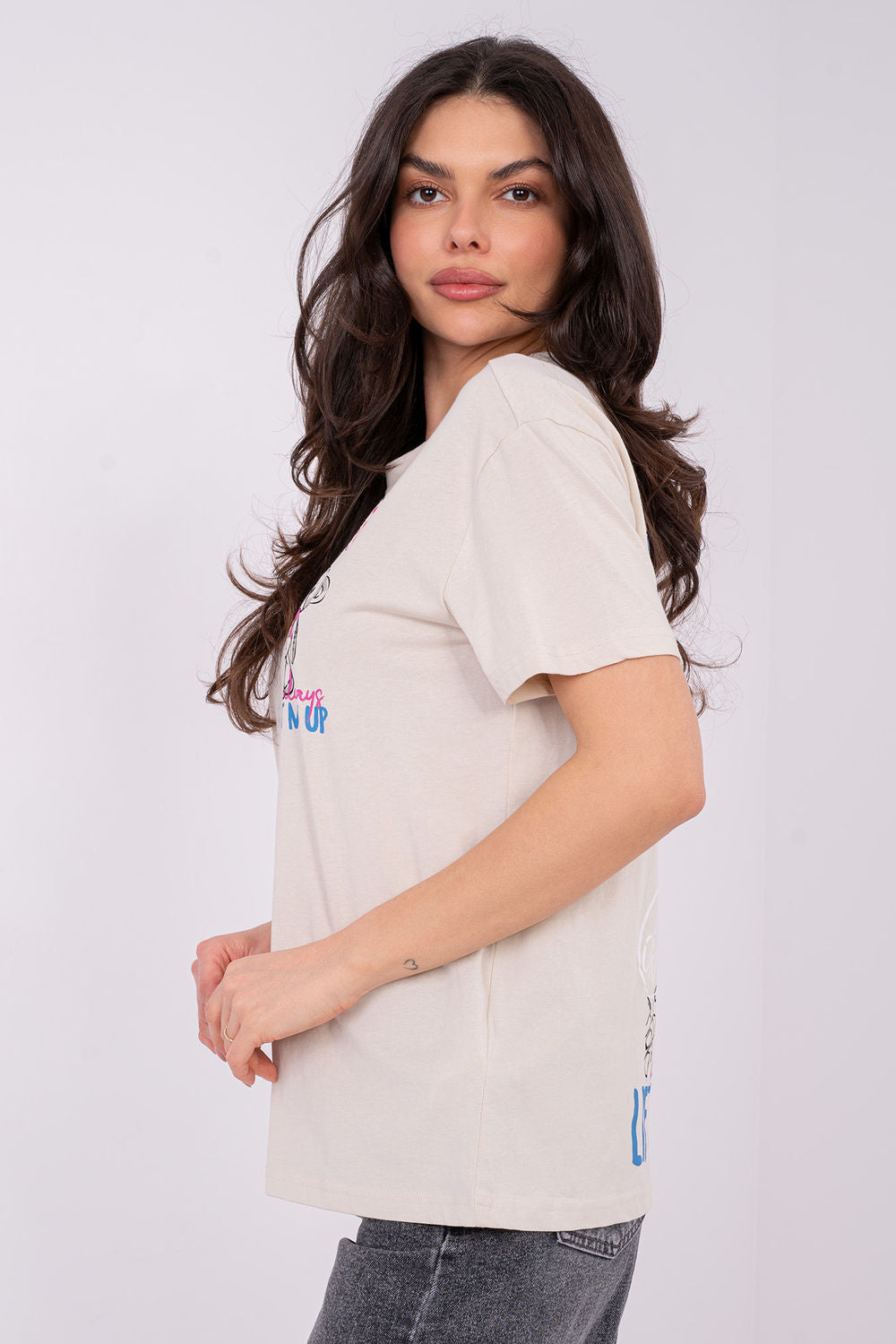 Blouse femme Sublevel T Shirt T — beige