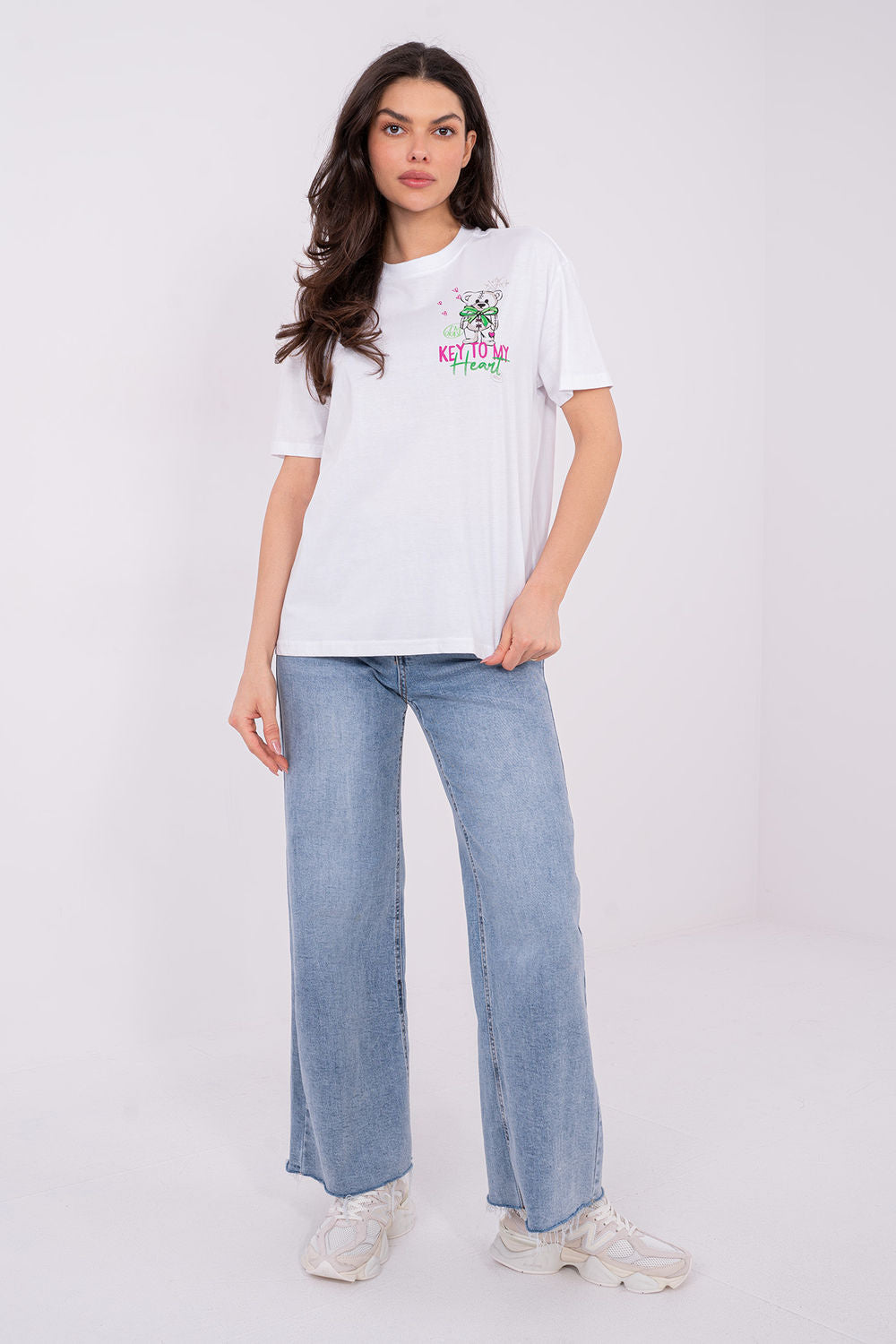 Blouse femme Sublevel T Shirt T — blanc