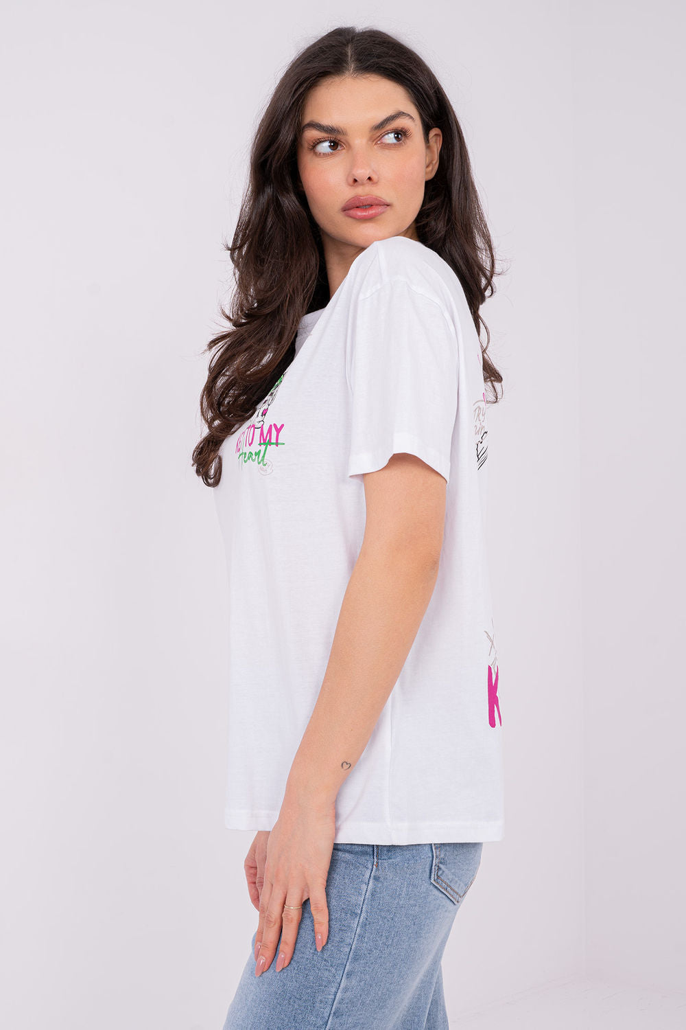 Blouse femme Sublevel T Shirt T — blanc