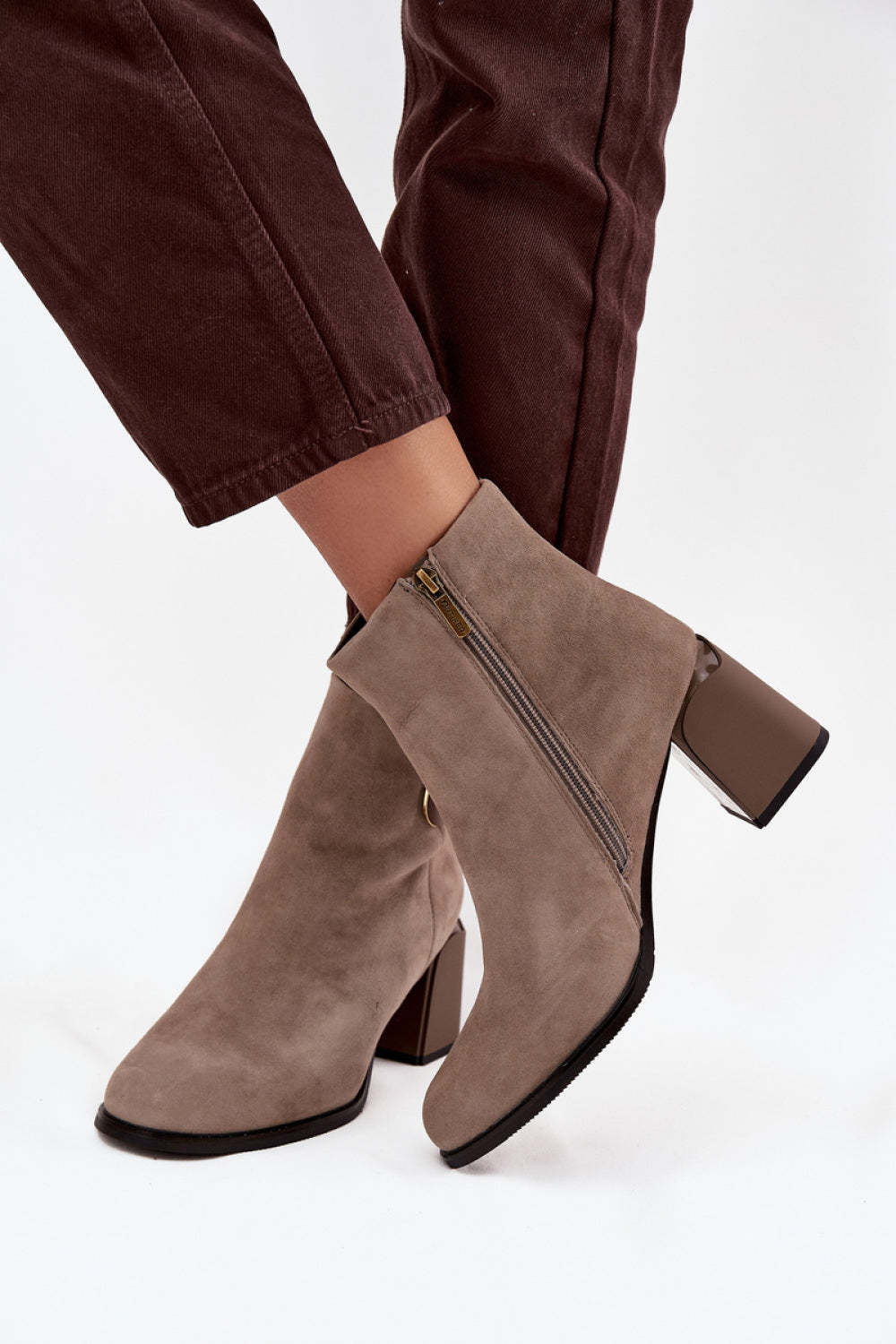 Bottes femme Step in style À Talons À — beige