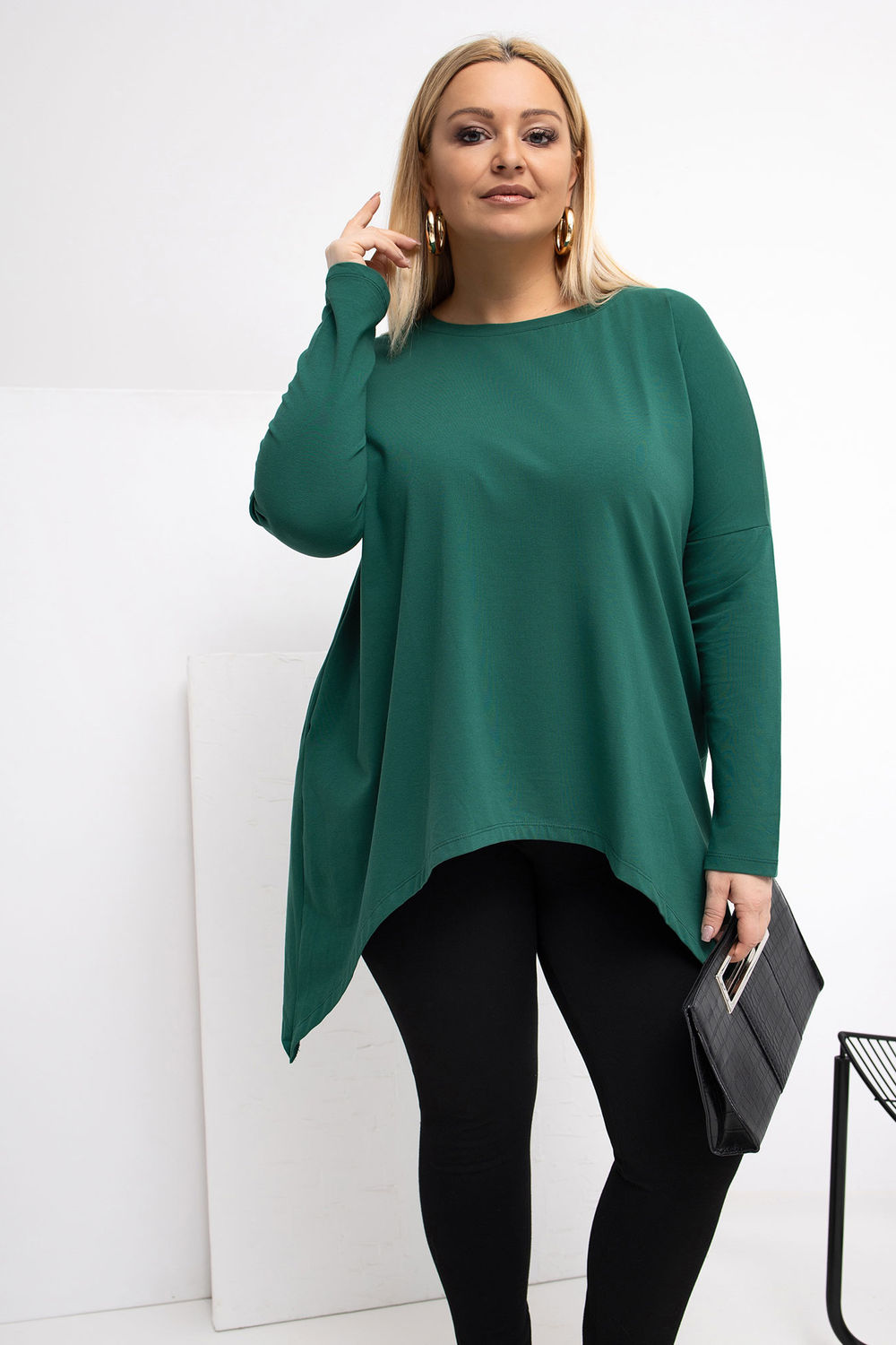 Tunique grande taille femme Relevance — vert