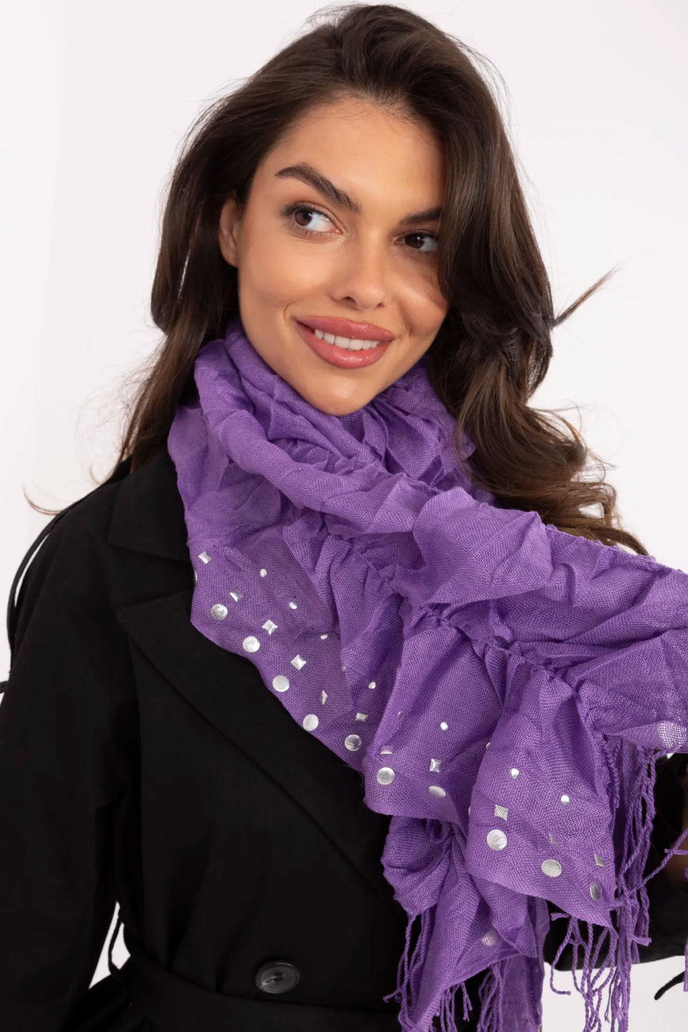 Foulard femme AT — violet