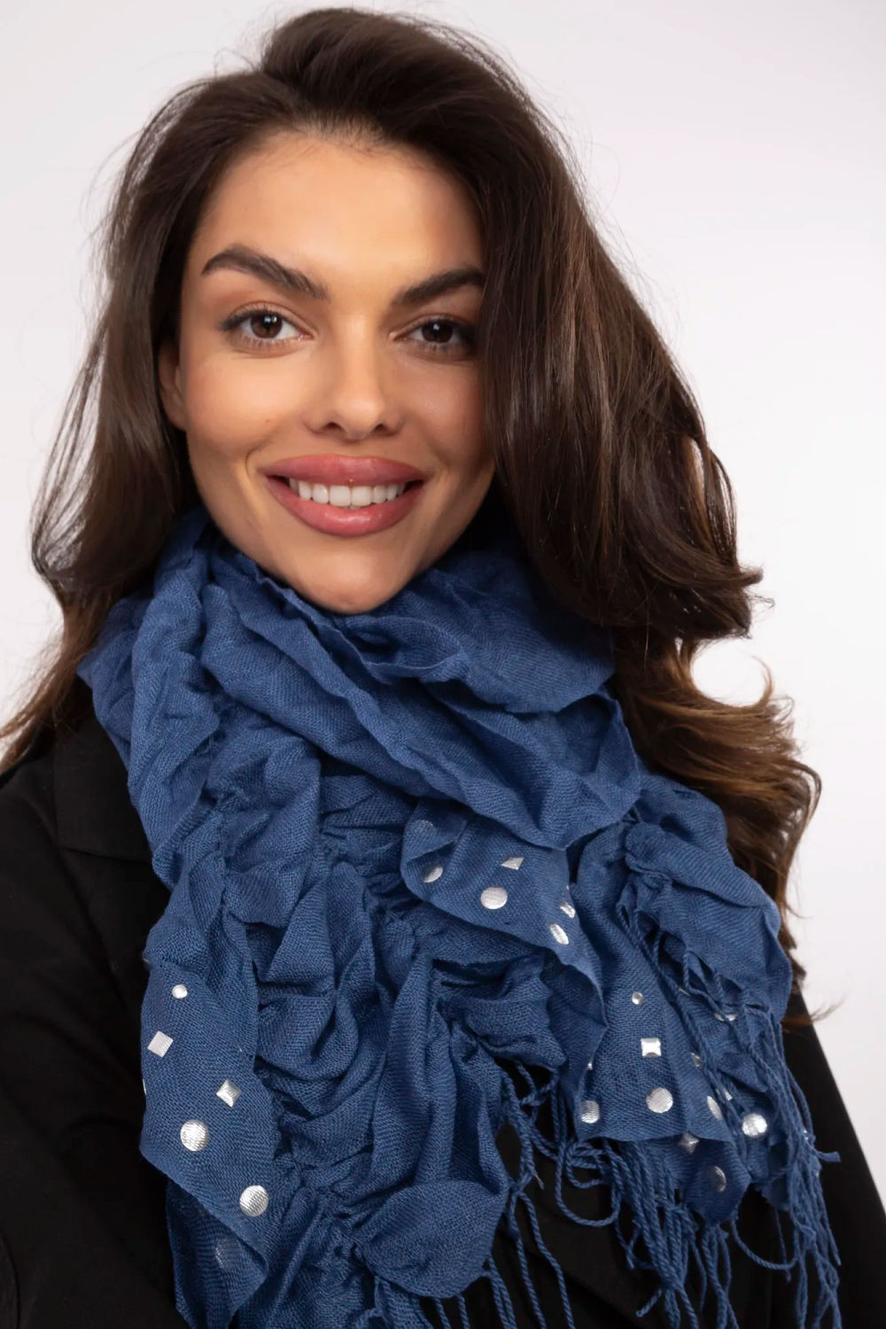 Foulard femme AT — bleu
