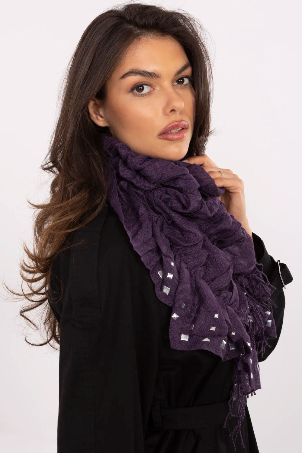 Foulard femme AT — violet
