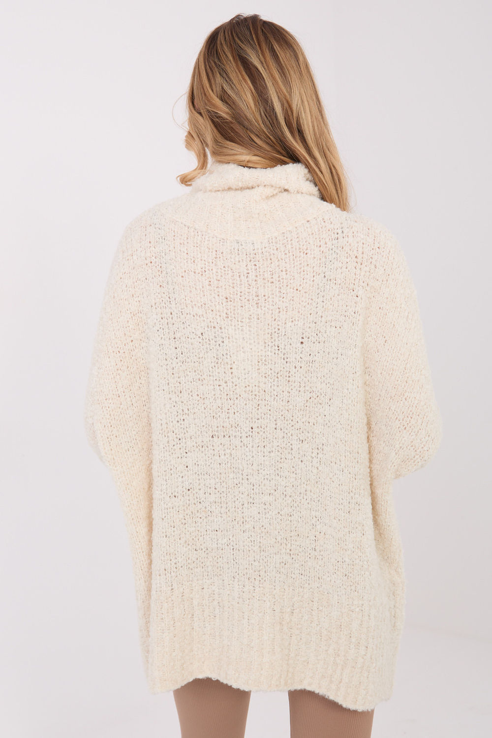 Pull femme Factory Price Col Roulé Col — beige