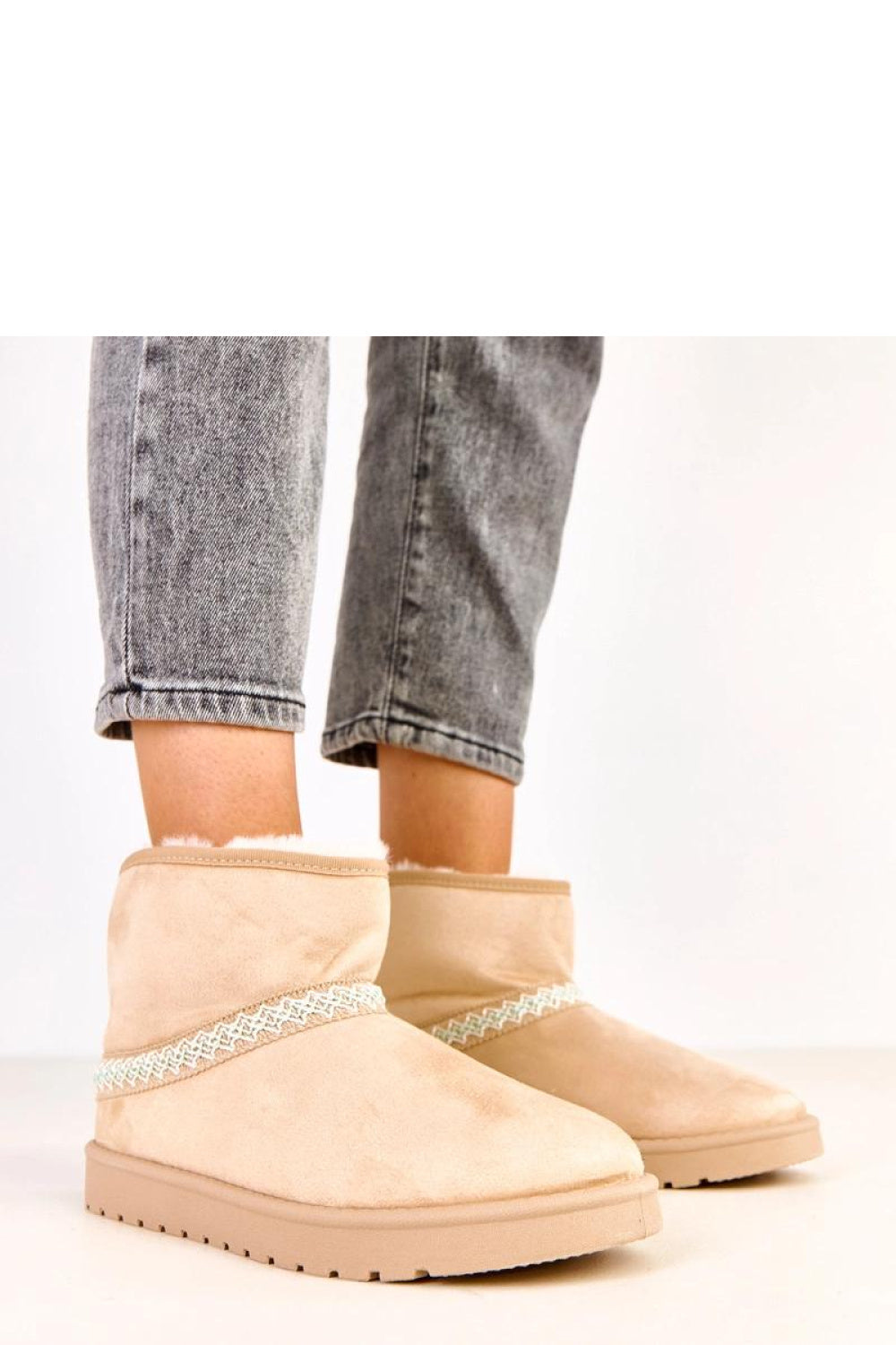 Bottes femme Solea De Neige De — beige