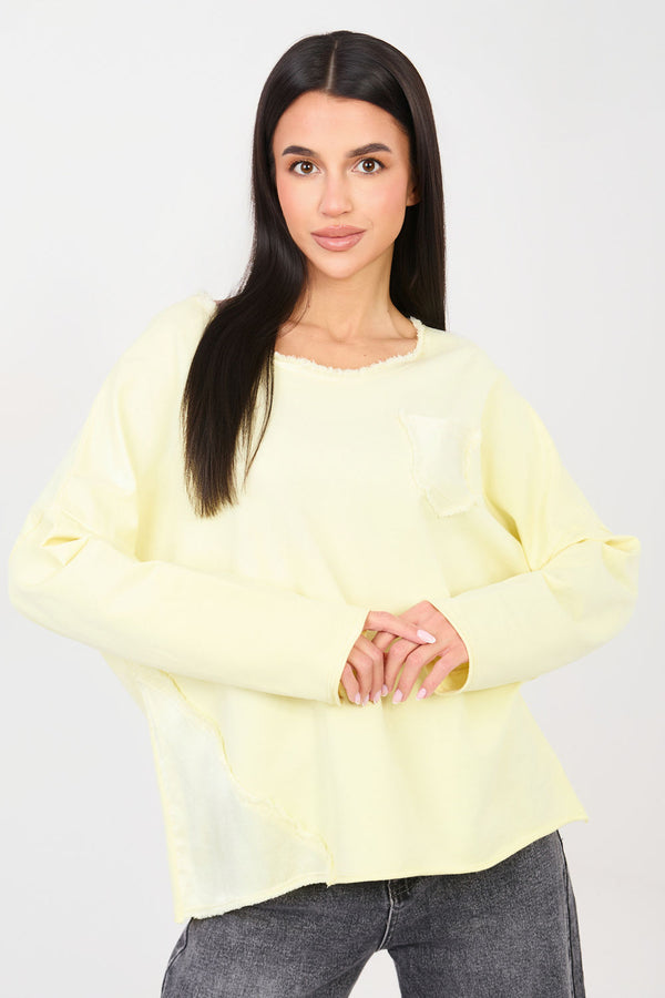 Blouse femme Factory Price Chemisier Chemisier — jaune