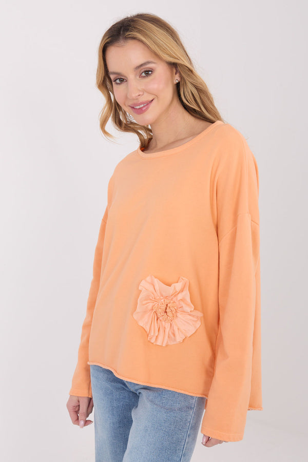Blouse femme Factory Price Chemisier Chemisier — orange
