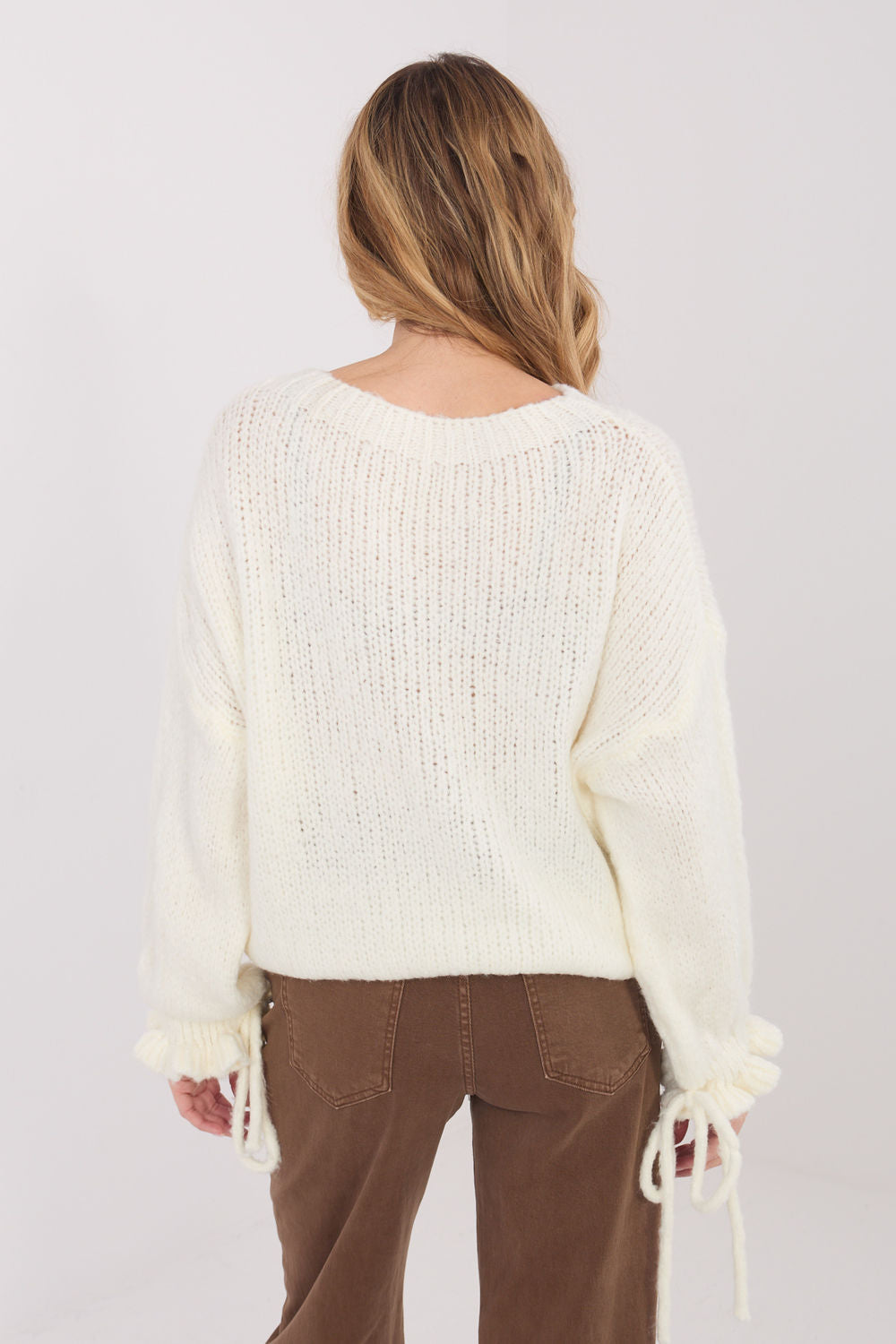 Pull femme Italy Moda Chandail Chandail — beige