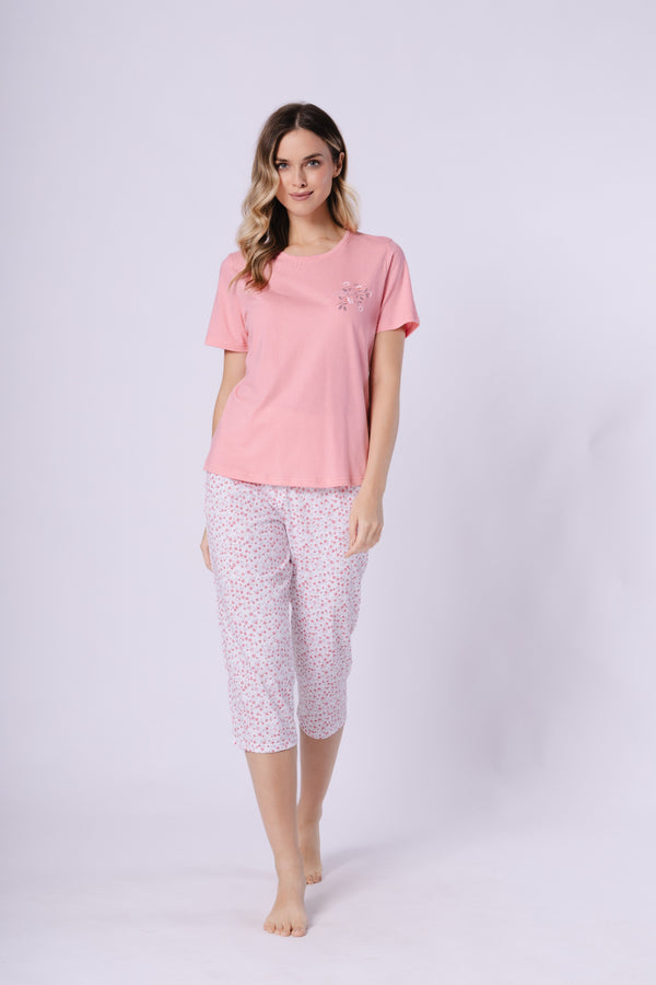 Pyjama femme M-Max — rosé