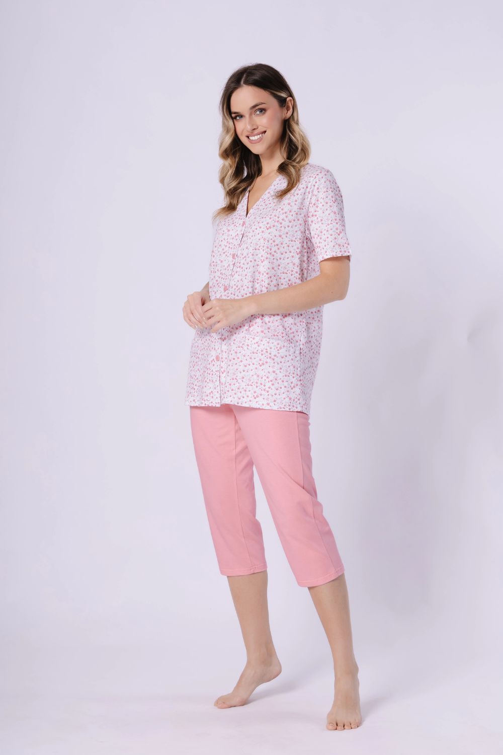 Pyjama femme M-Max — rosé