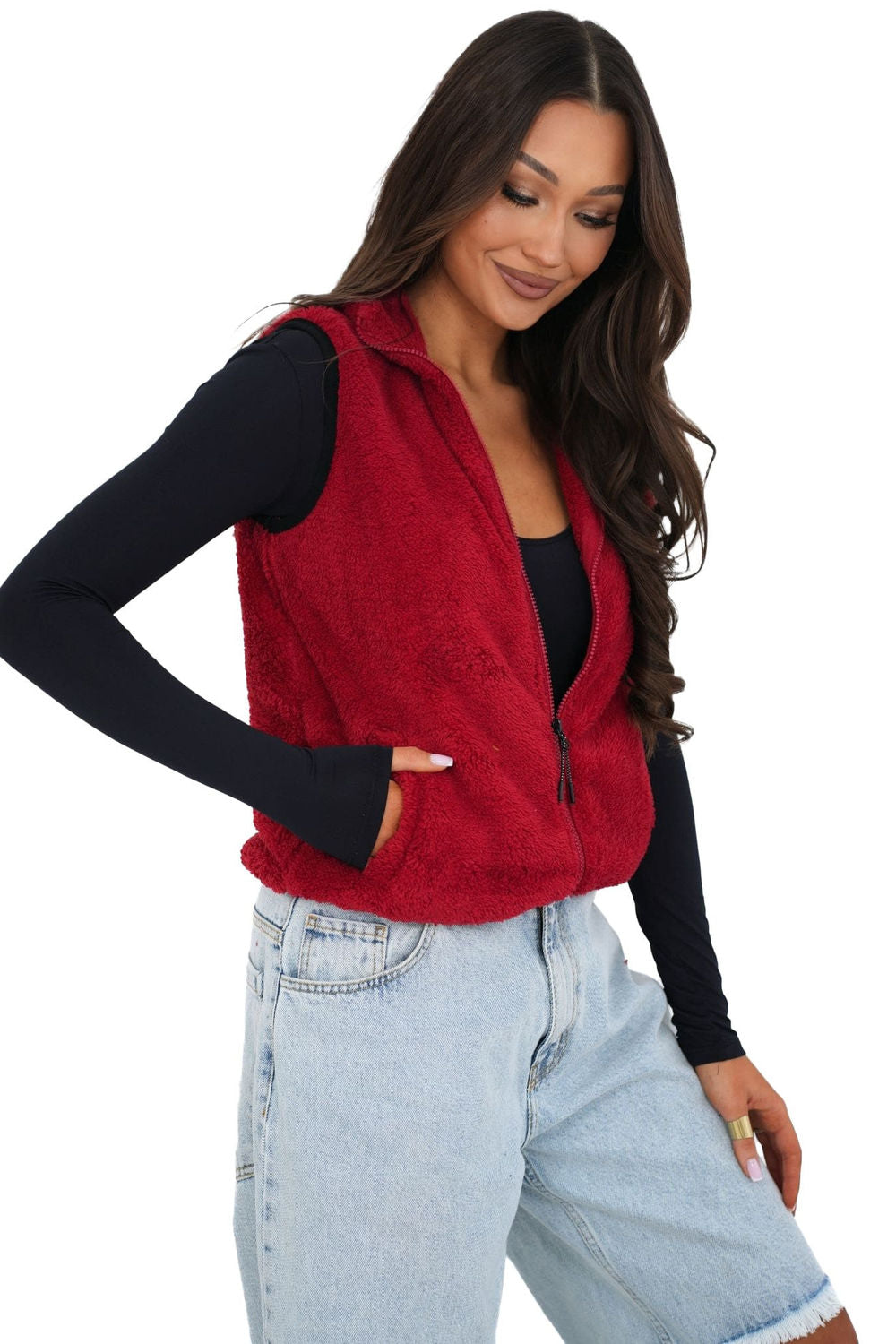 Gilet femme Factory Price — rouge