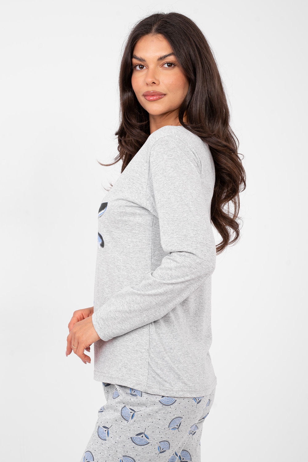 Pyjama femme Forever Pink — gris
