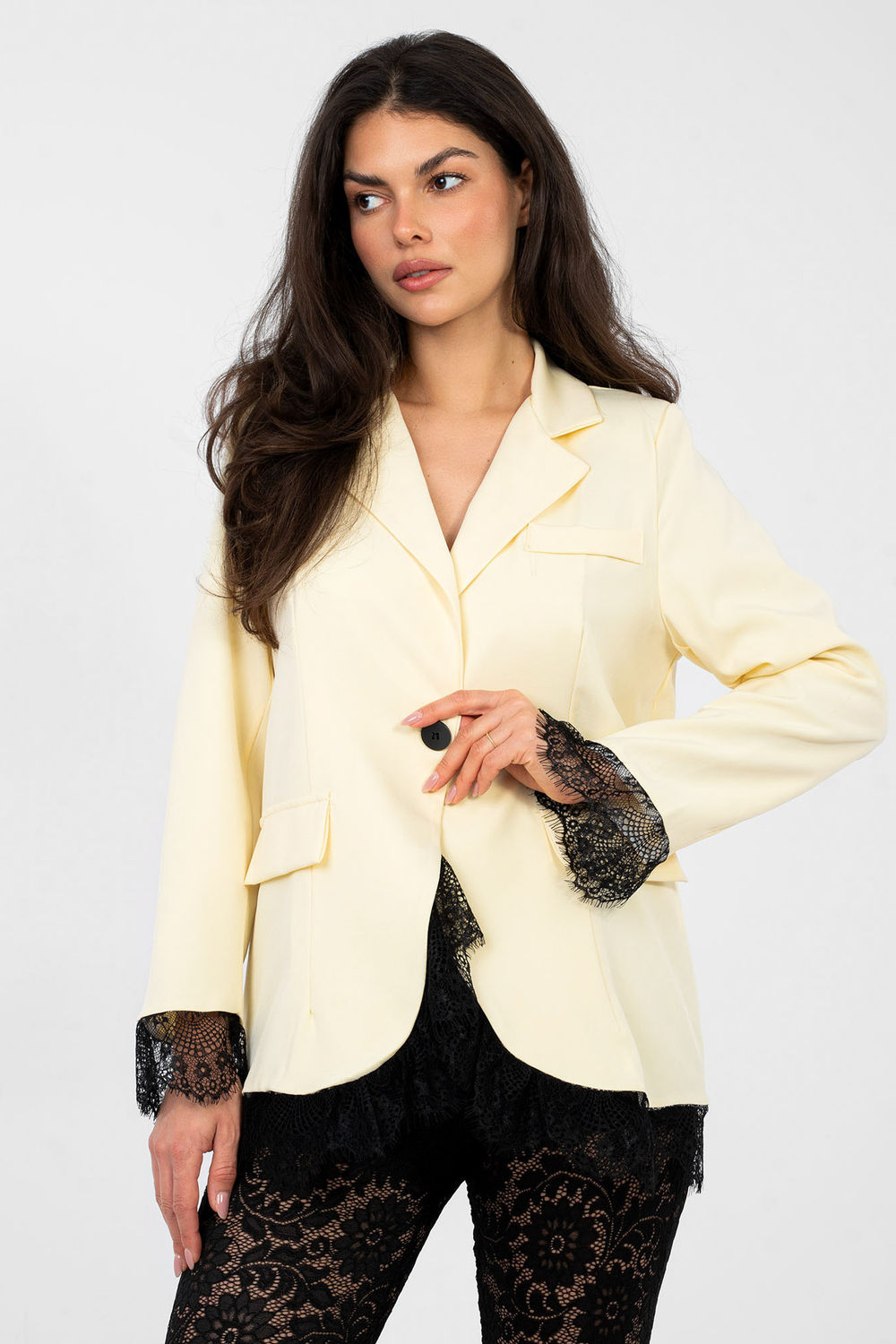 Veste femme Italy Moda — jaune