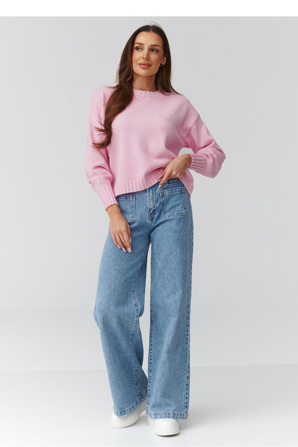 Pull femme Makadamia Chandail Chandail — rosé