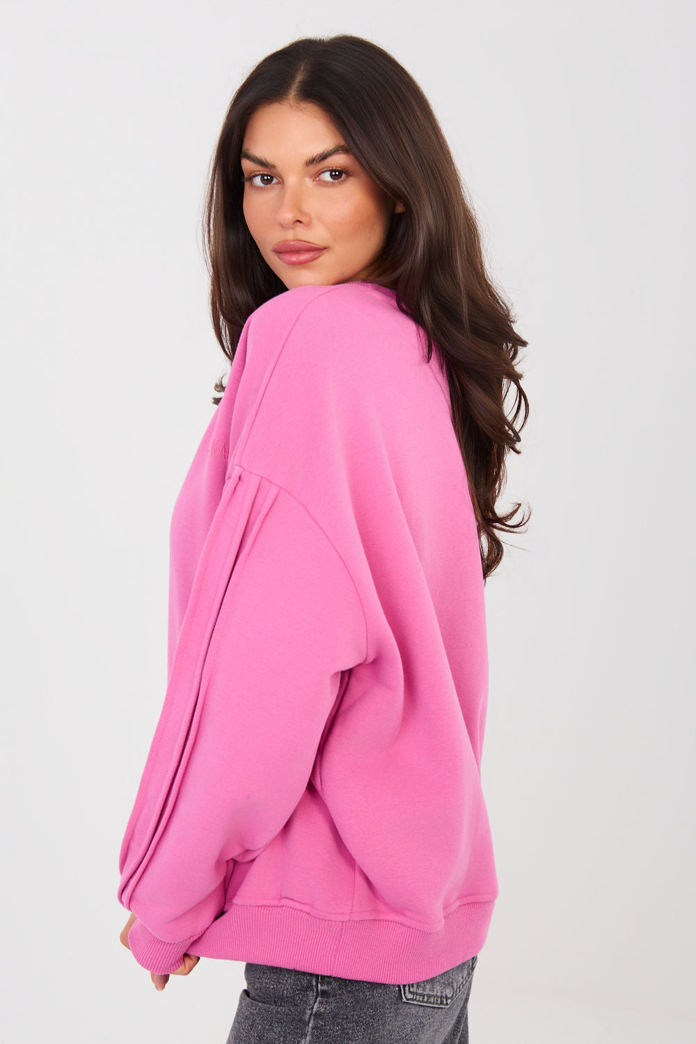 T-shirt femme Factory Price Sweatshirt Sweatshirt — rosé