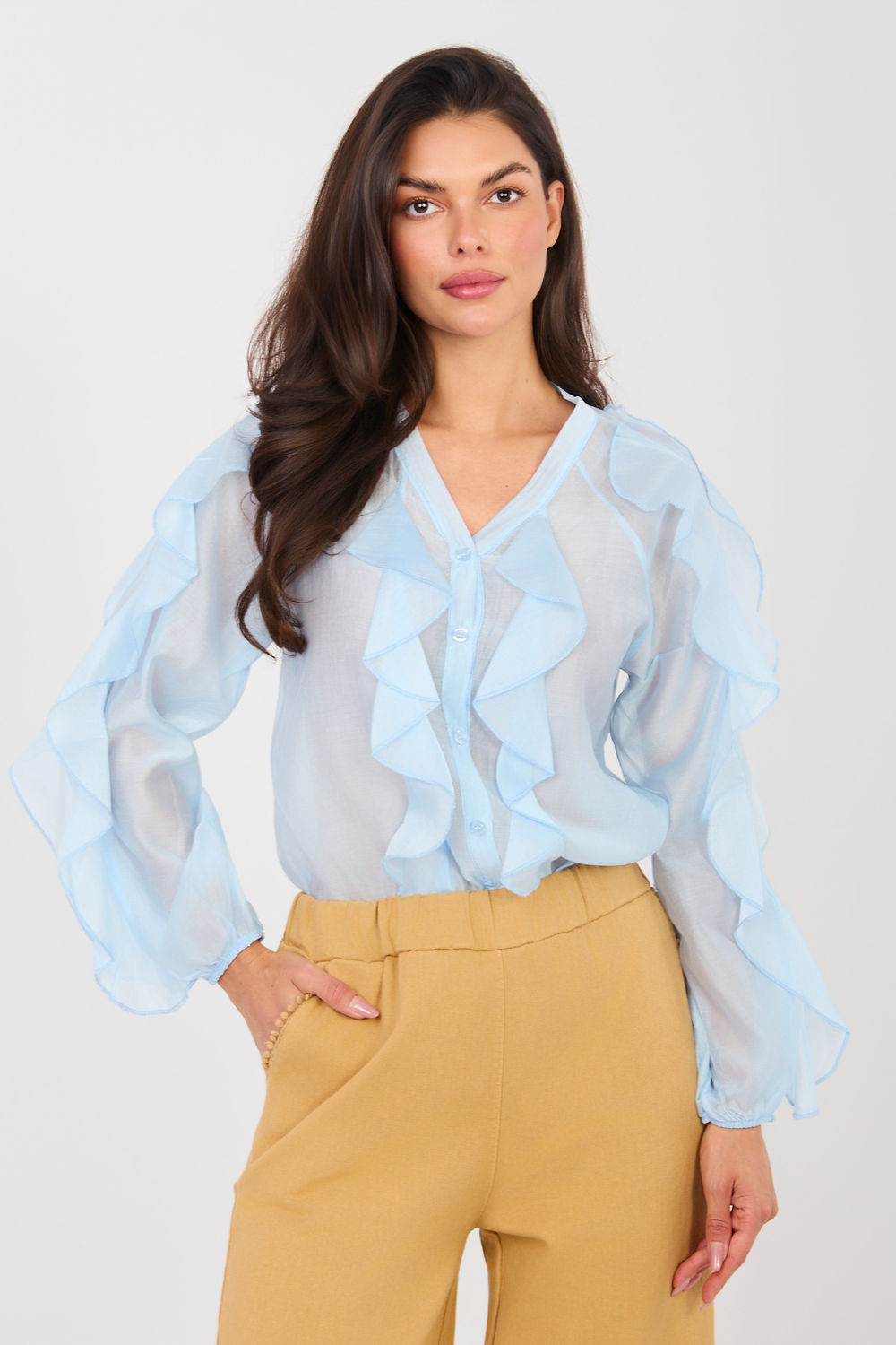 Blouse femme Factory Price — bleu