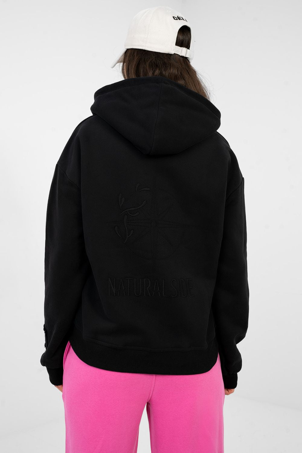 T-shirt femme Factory Price Sweatshirt Sweatshirt — noir
