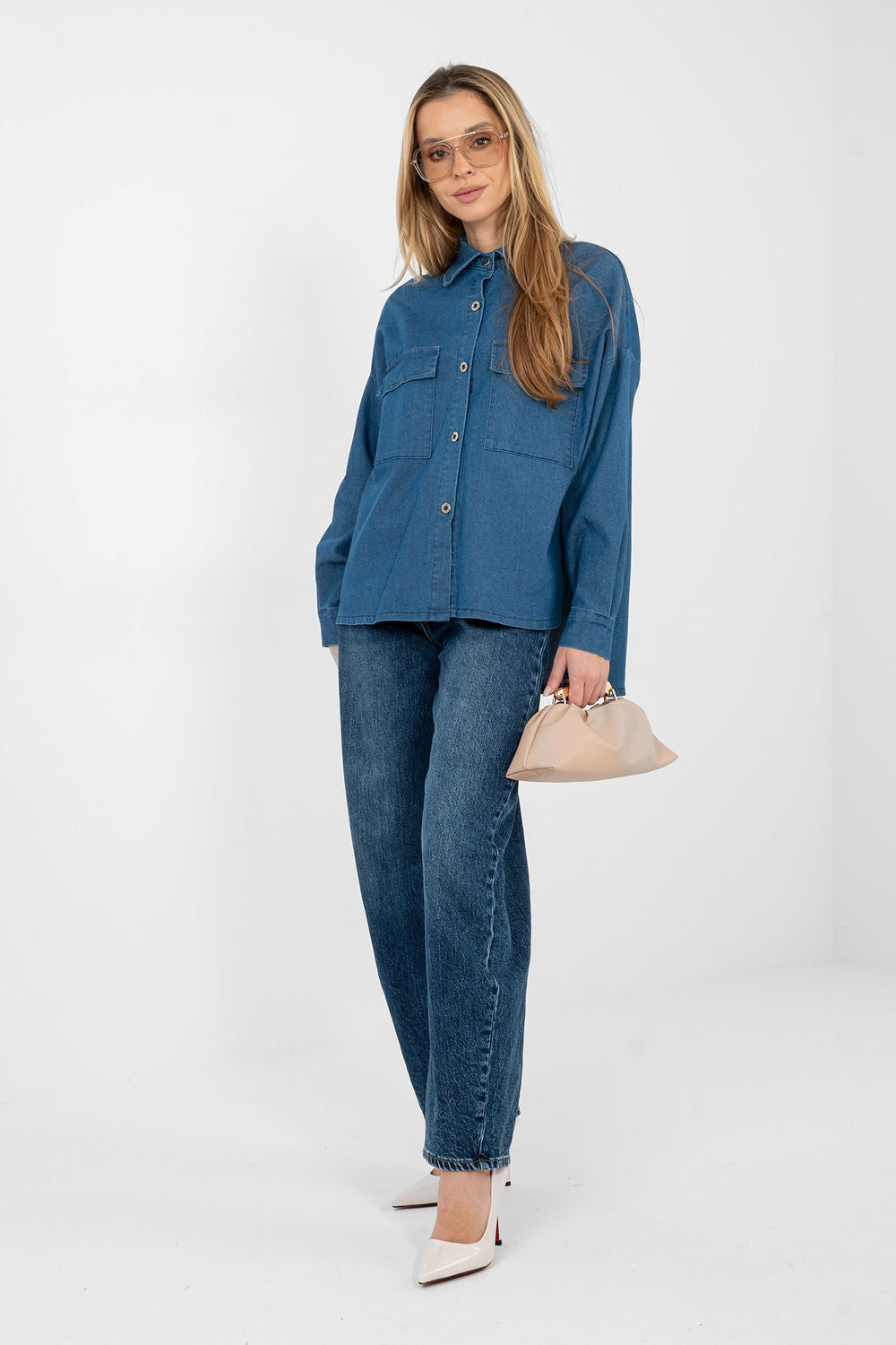 Blouse femme Italy Moda — bleu