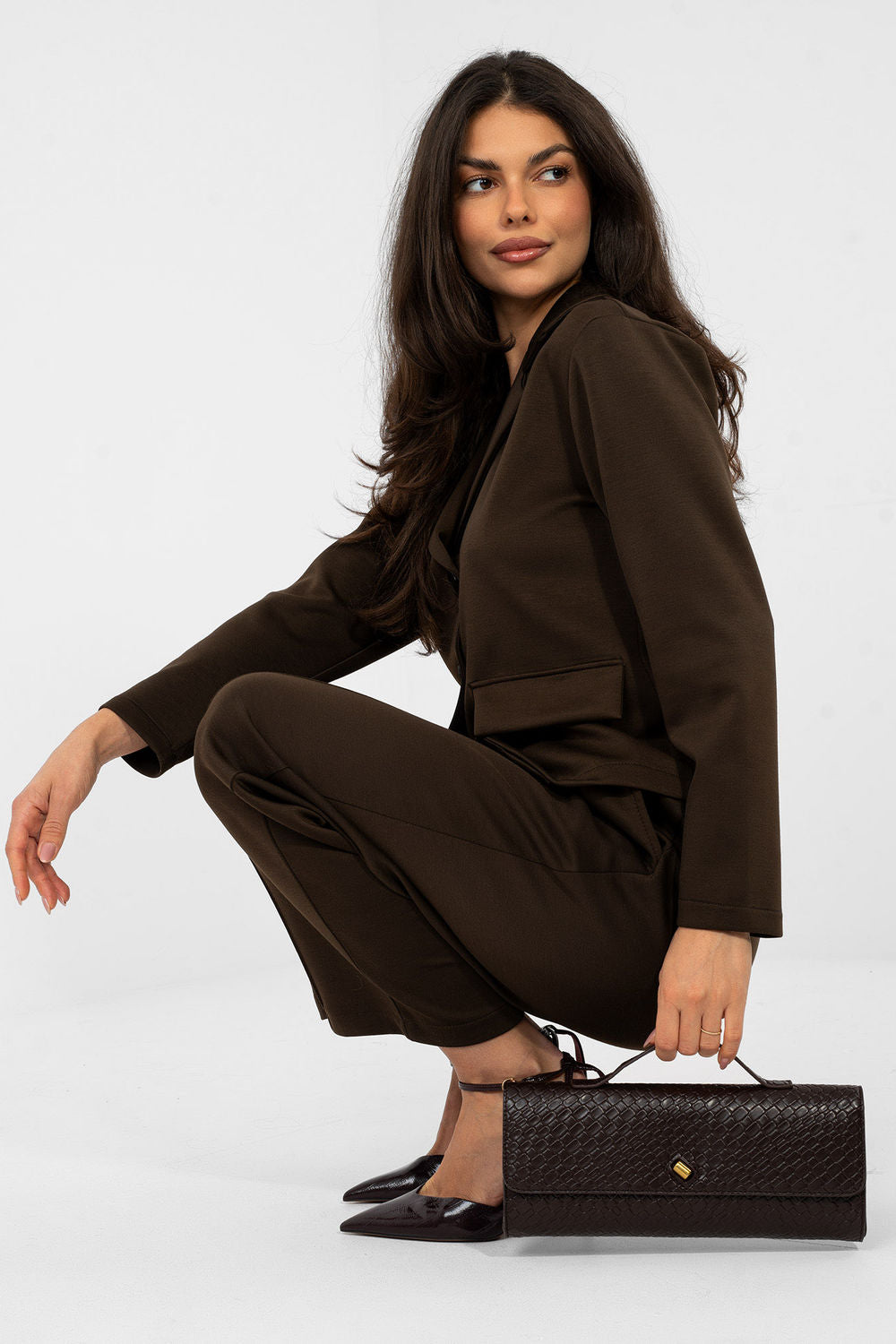Veste femme Italy Moda — brun
