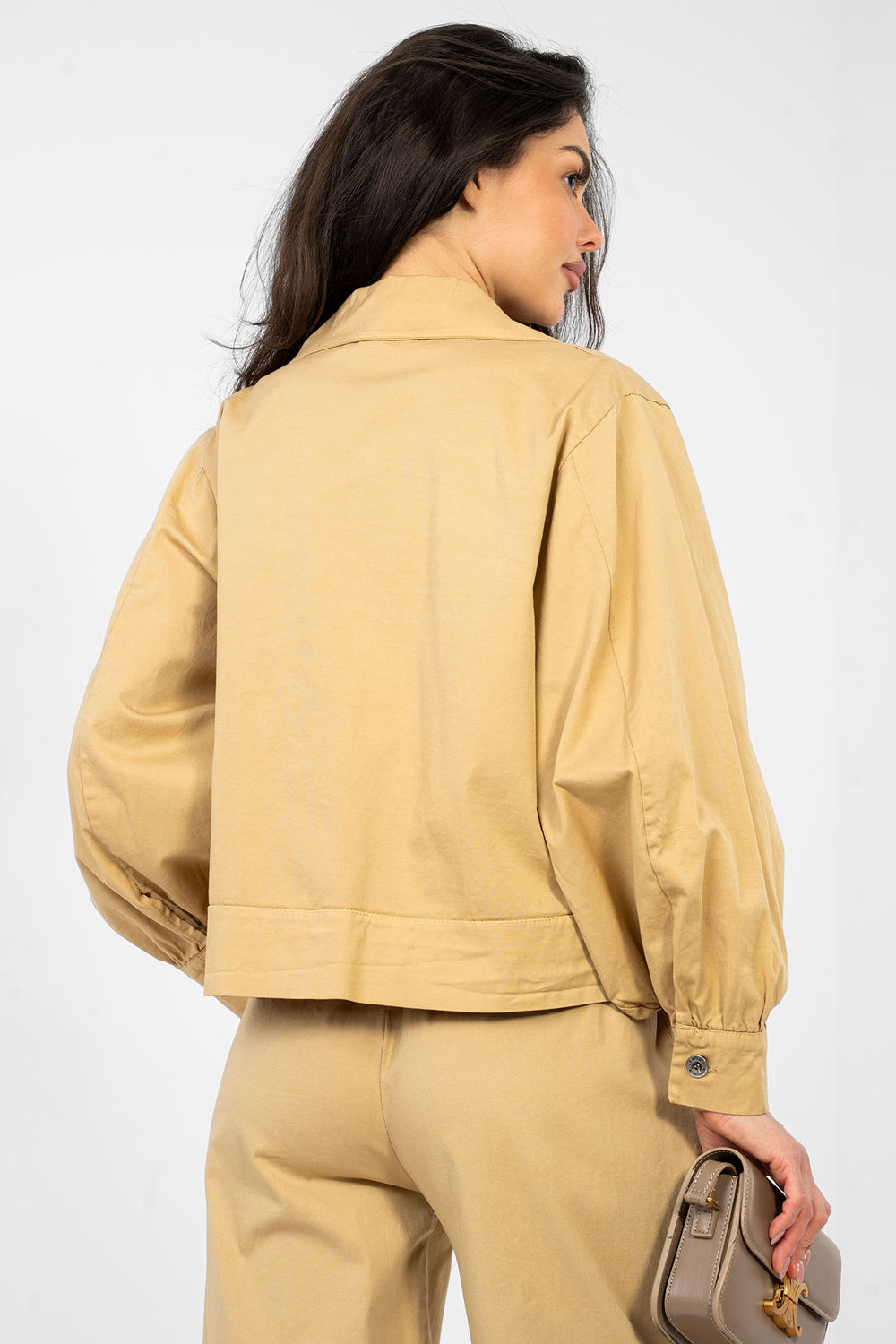 Blouse femme Rue Paris — brun