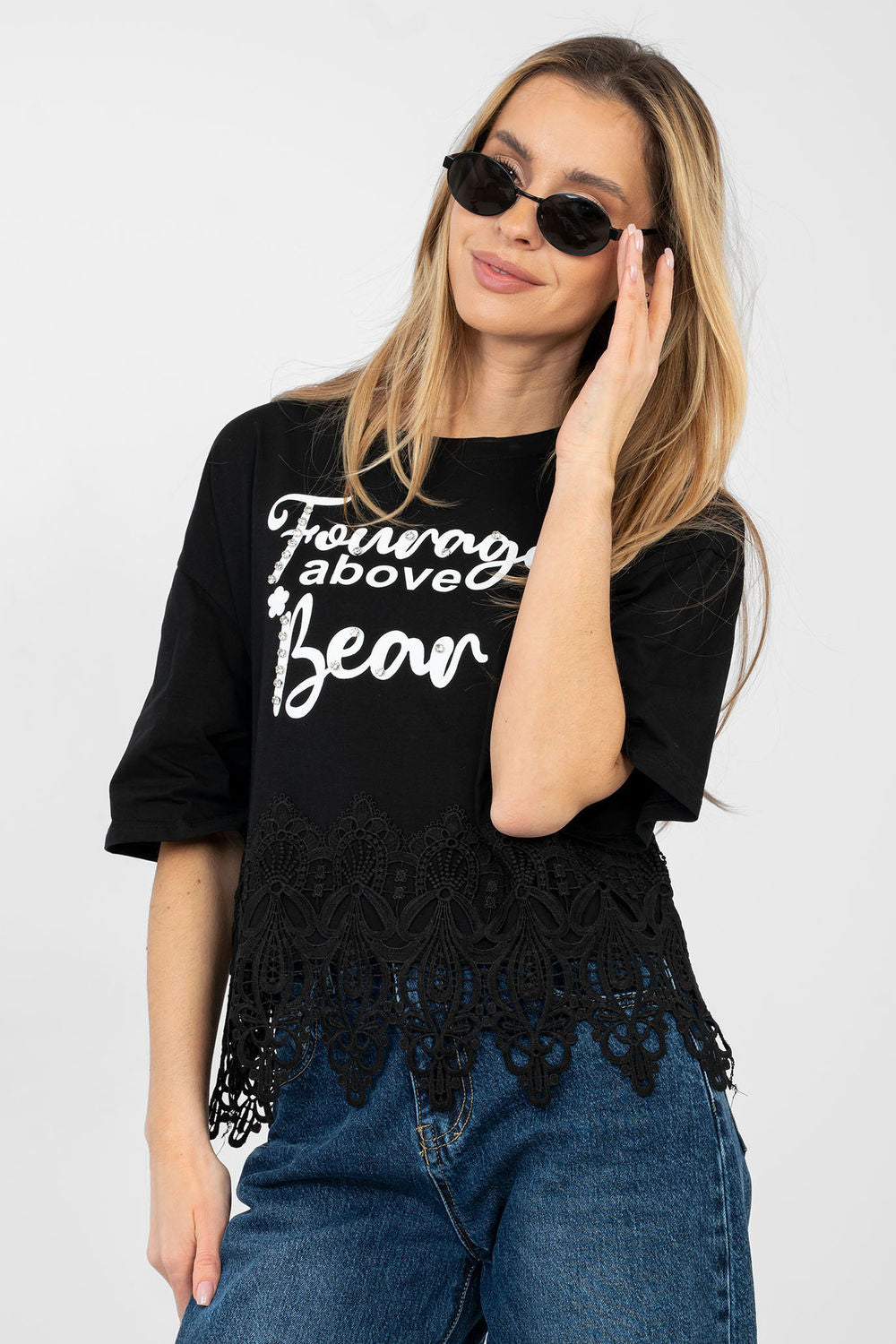 Blouse femme Factory Price Chemisier Chemisier — noir