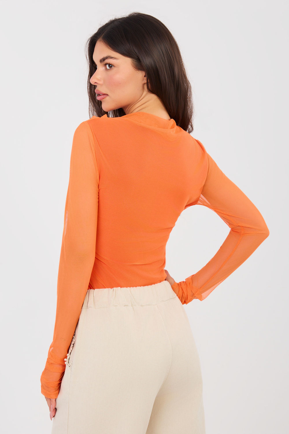 Blouse femme Italy Moda Chemisier Chemisier — orange