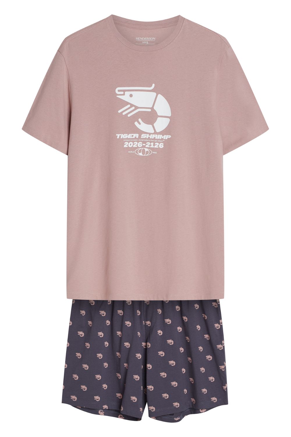 Pyjama homme Henderson — rosé