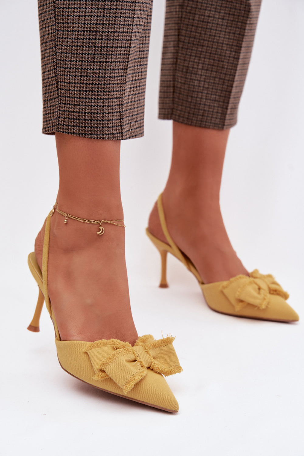 Sandales femme Step in style À Talons À — jaune