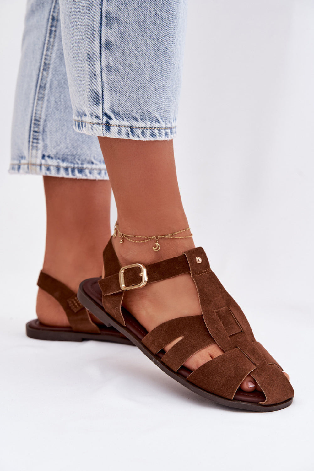 Sandales femme Step in style — brun