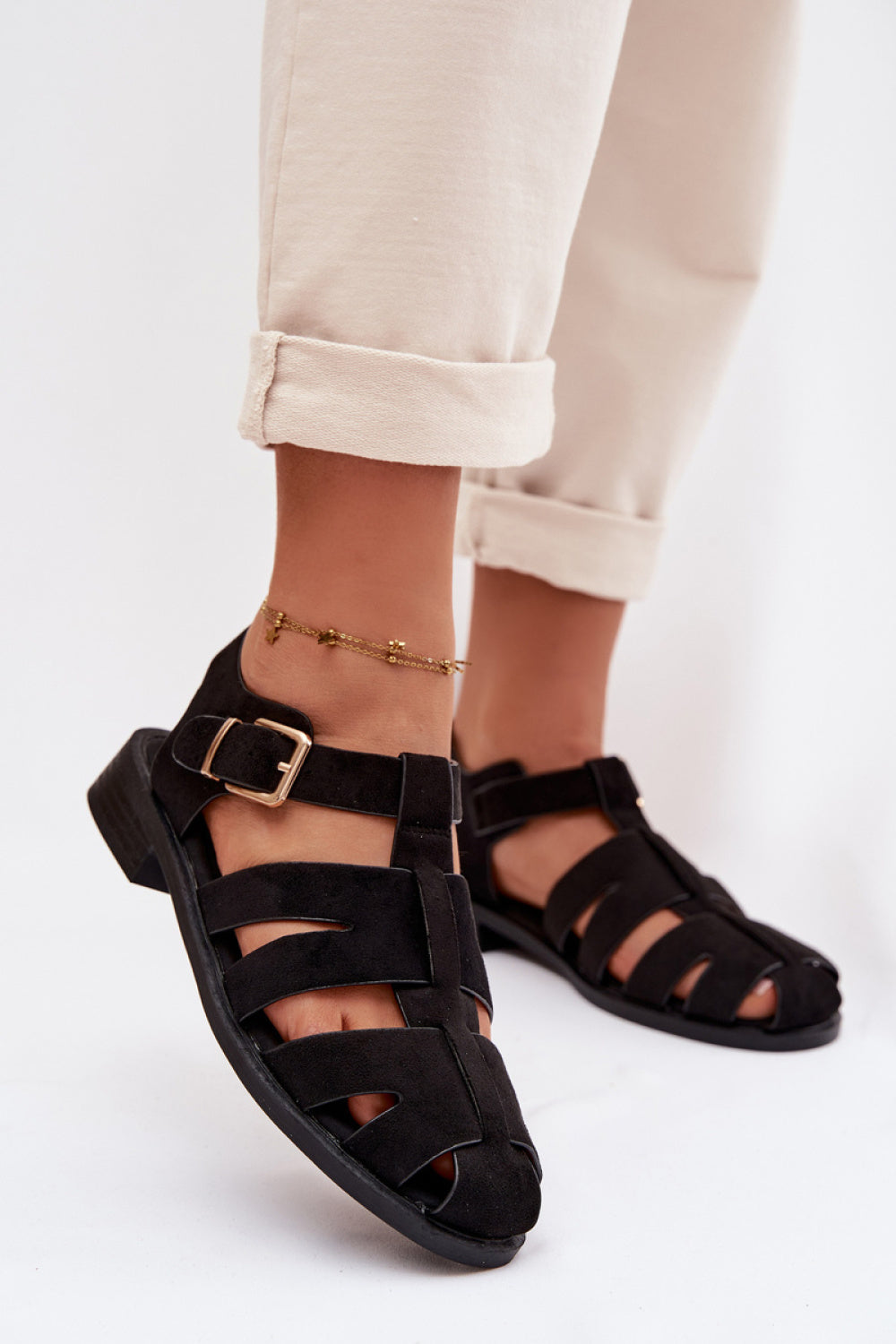 Sandales femme Step in style — noir