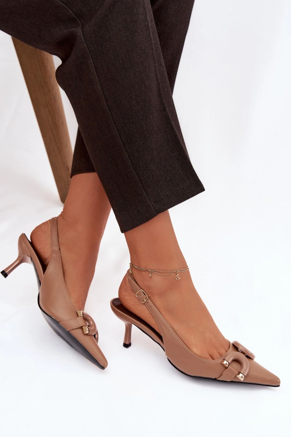 Sandales femme Step in style À Talons À — brun