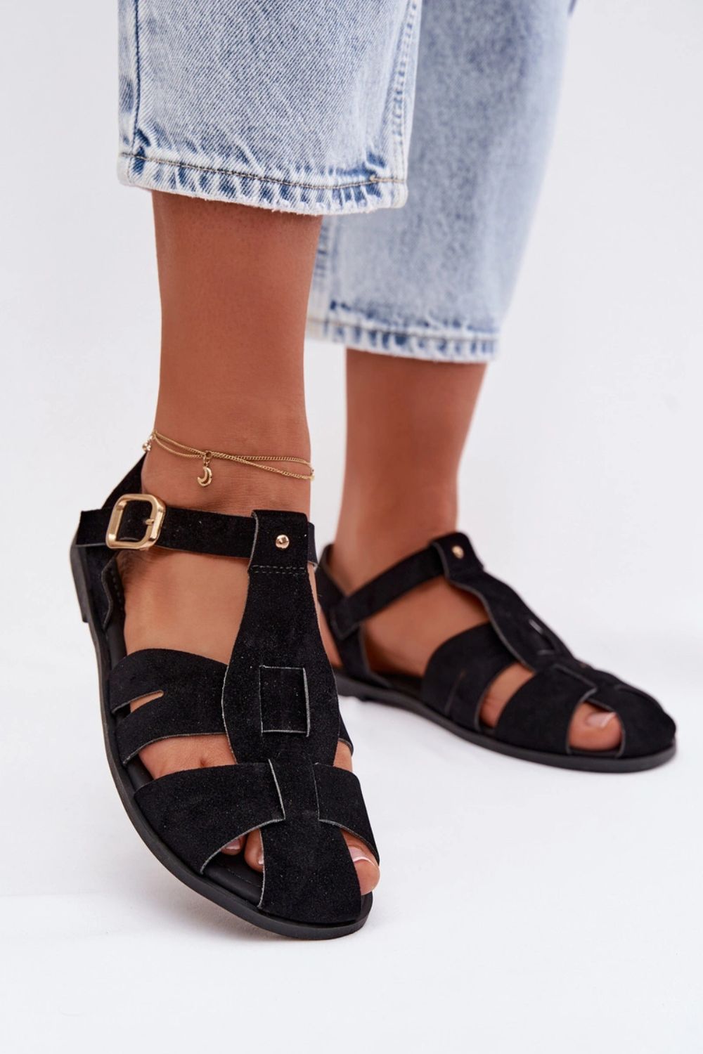 Sandales femme Step in style — noir