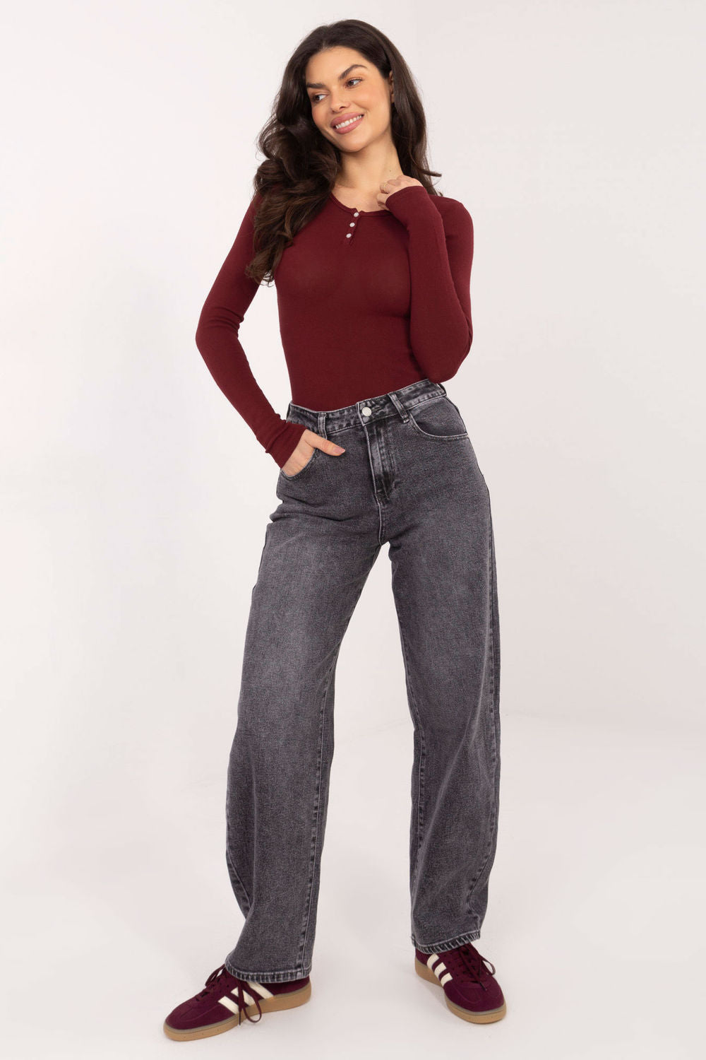 Blouse femme Factory Price Chemisier Chemisier — rouge