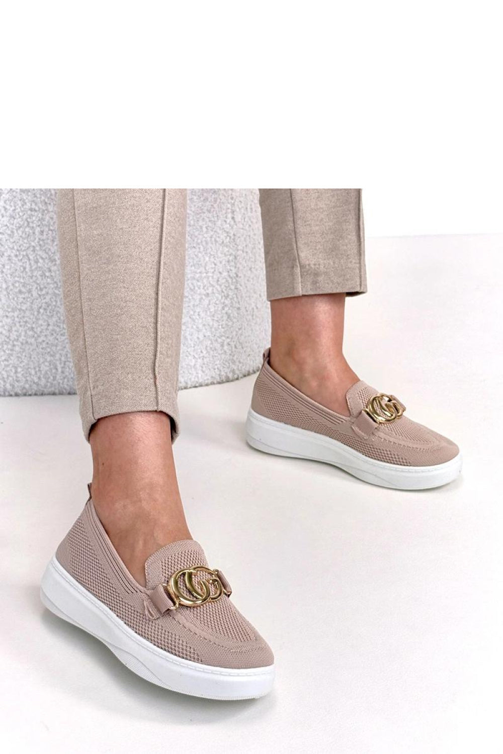 Baskets femme Solea — rosé