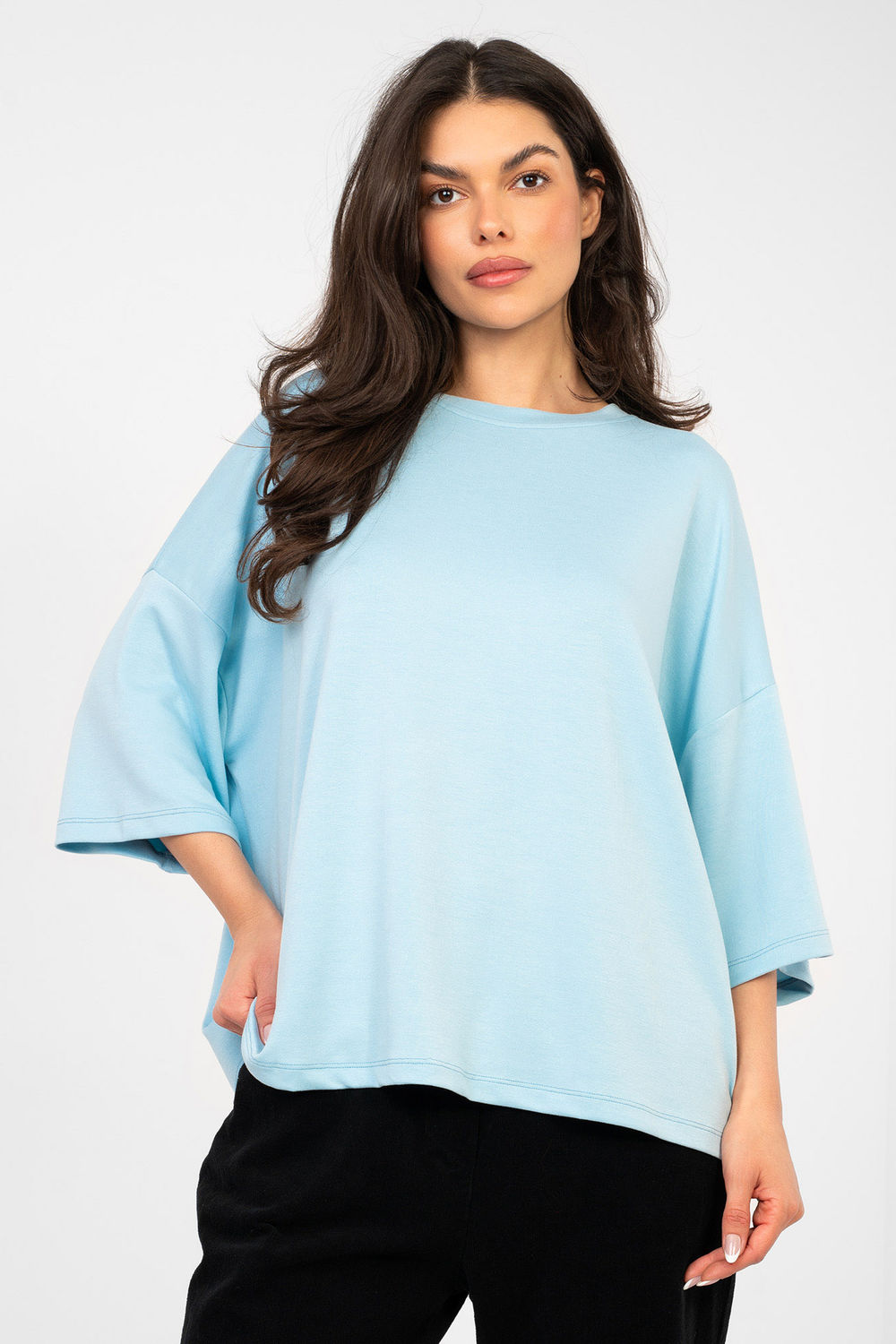 Blouse femme Rue Paris Chemisier Chemisier — bleu